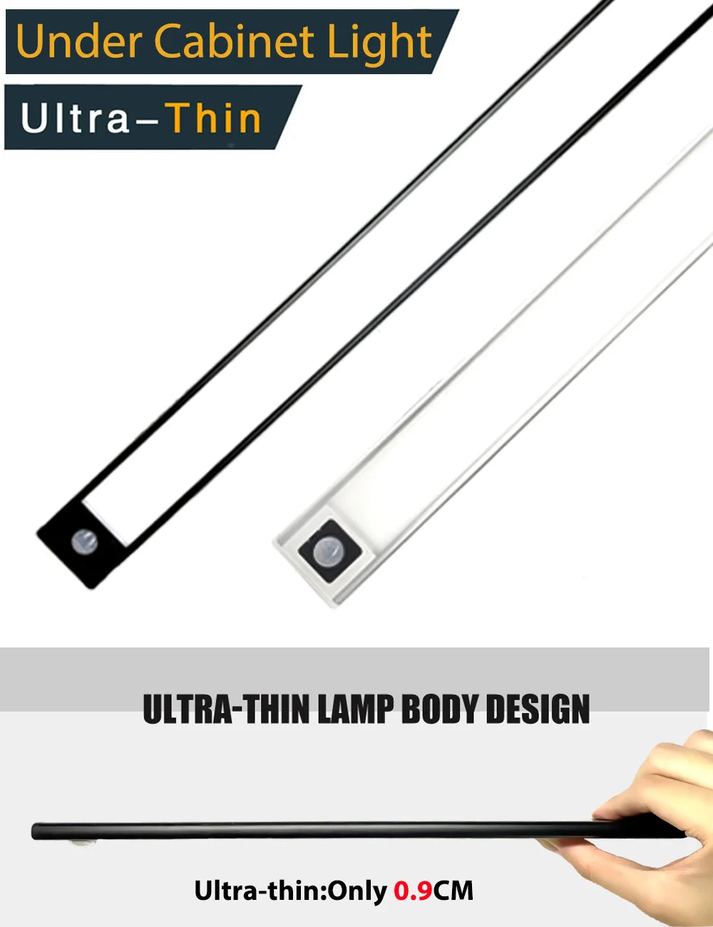 Ultra-thin Motion Sensor Night Lamp