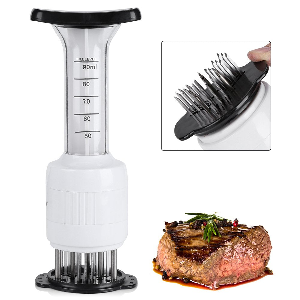 2 in 1 Meat Tenderizer and Flavor Injector - Laric