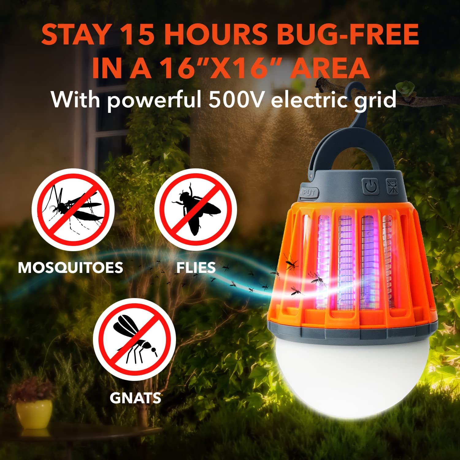 Portable Camping Mosquito Killer Lamp