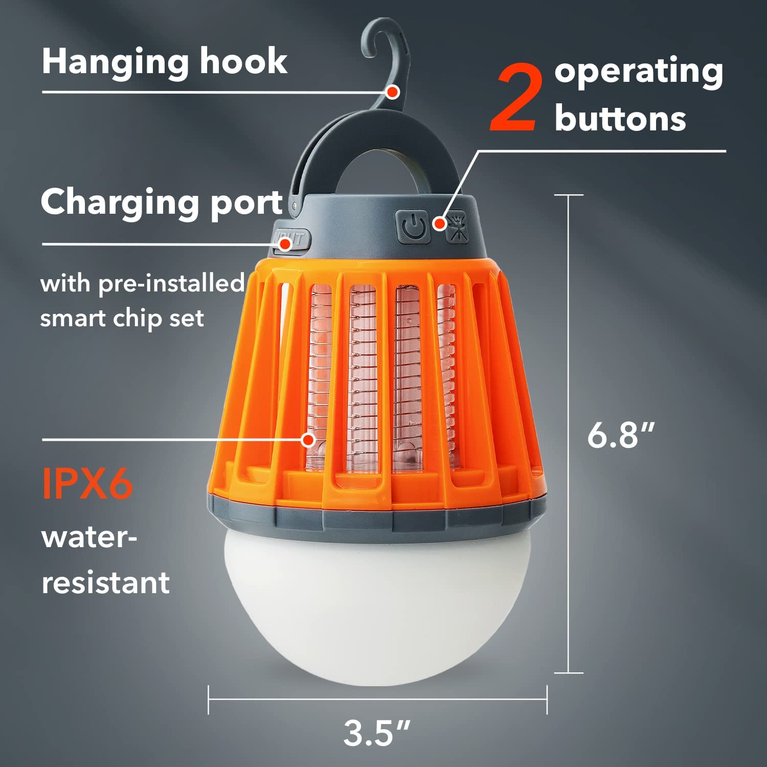Portable Camping Mosquito Killer Lamp