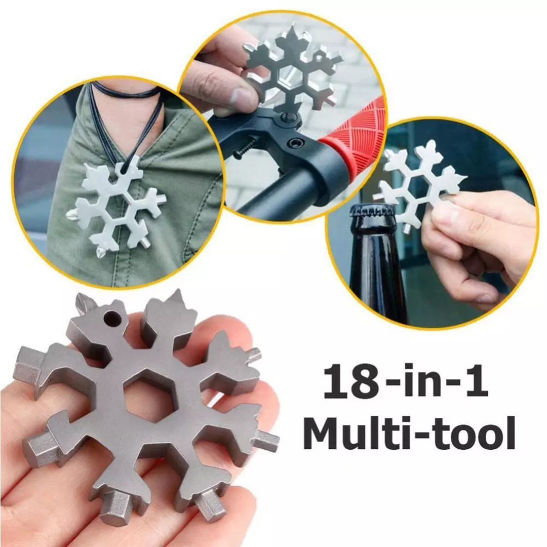 18-in-1 Snowflake Screwdriver Multi-tool - Laric
