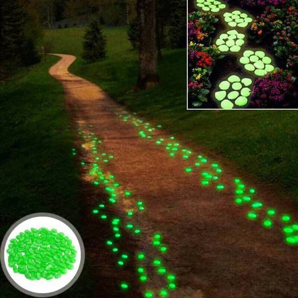Glow in the Dark Garden Pebbles - Laric